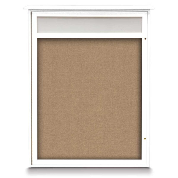 Triple Door Enclosed Indoor Letterboard